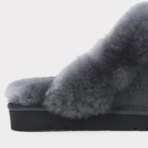 MYKOS Lia CHARCOAL Women's Slip-On Scuff Slipper     MW  2556 - Picture 3 of 7